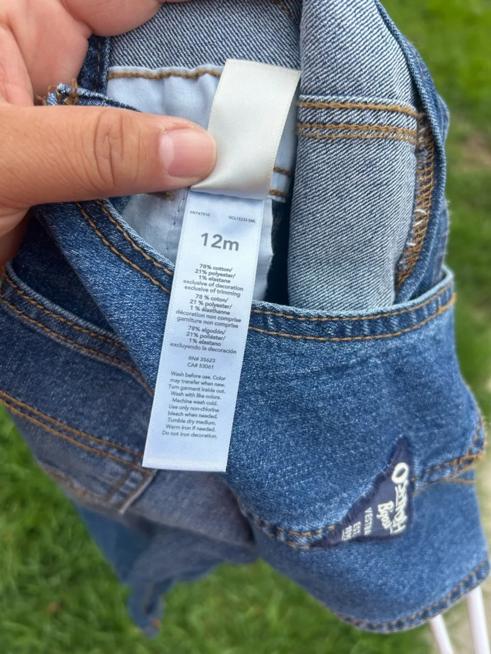 OshKosh B'gosh Classic Blue Denim Overalls for Kids